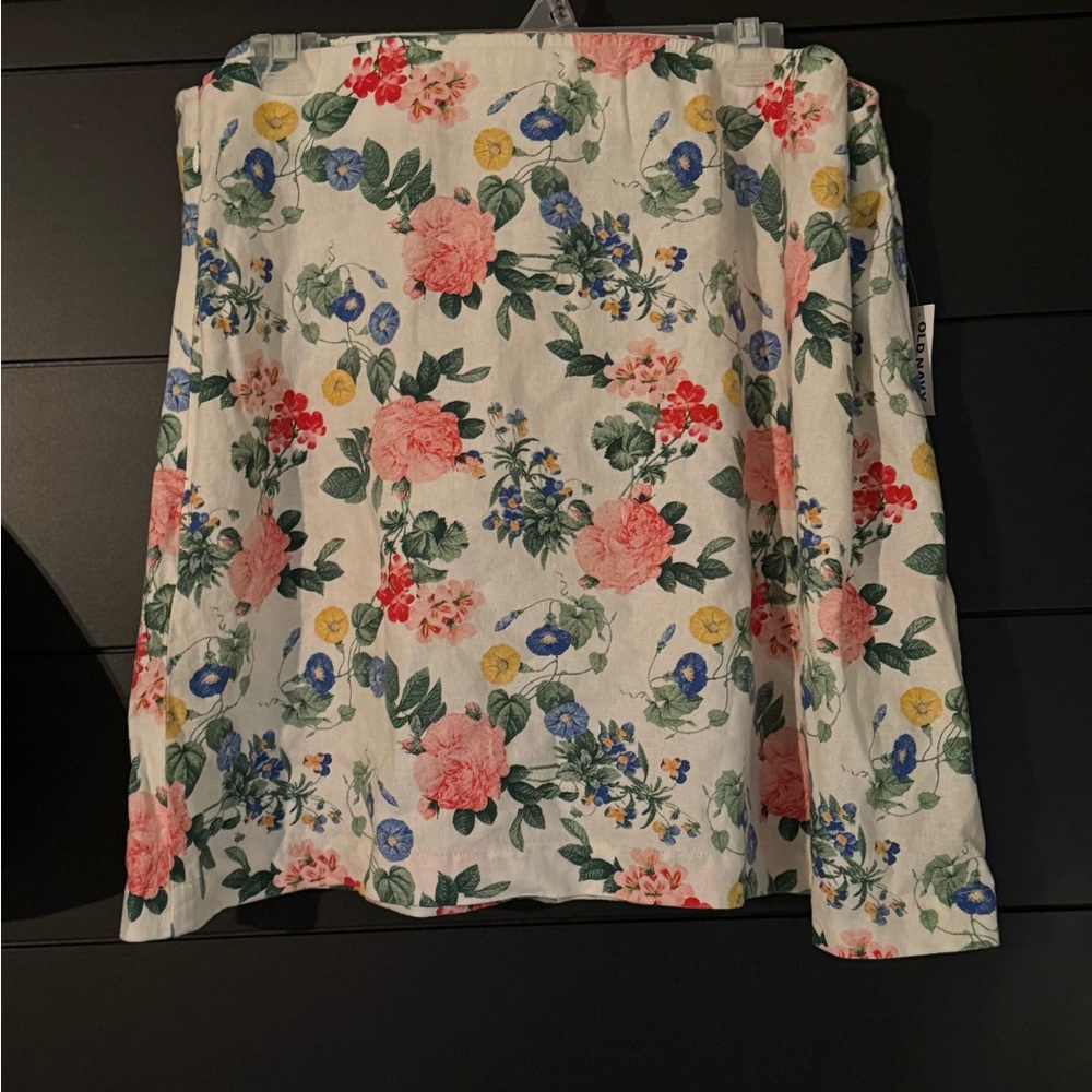 Old Navy Floral Mini Skirt - Multicolor